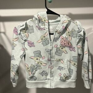 Star Wars Light Green Hoodie